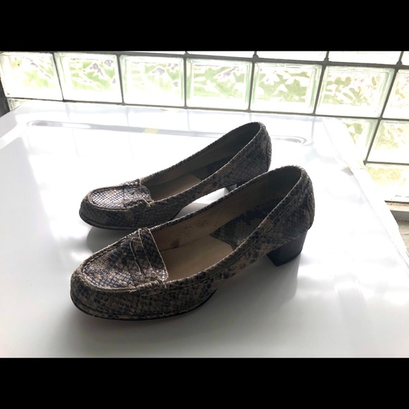 Michael Kors snake print  loafers - Picture 4 of 5